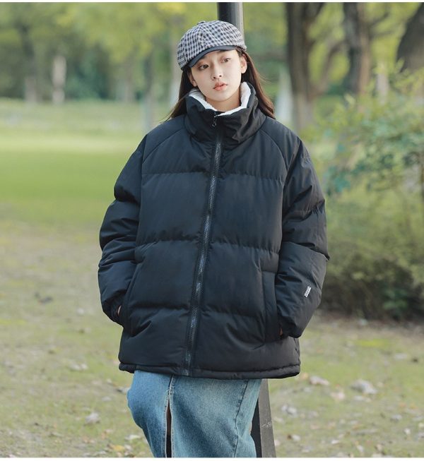 New cotton clothing men's winter thick cotton clothing Korean version cotton clothing trend Hong Kong style loose casual slimmin - Image 2
