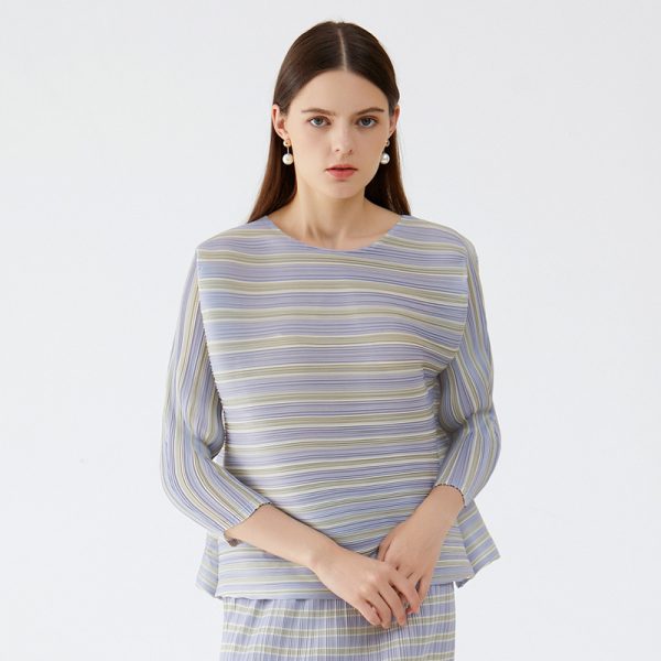 Spring leisure style fresh sweet women's clothing polyester fashion leisure suit factory direct sales - Image 4