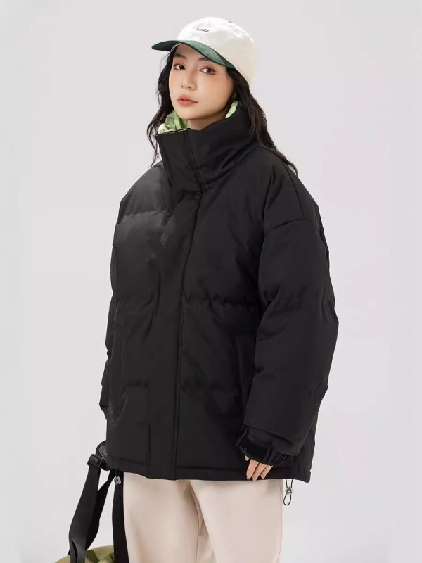 New cotton clothing men's winter thick cotton clothing Korean version cotton clothing trend Hong Kong style loose casual slimmin - Image 5