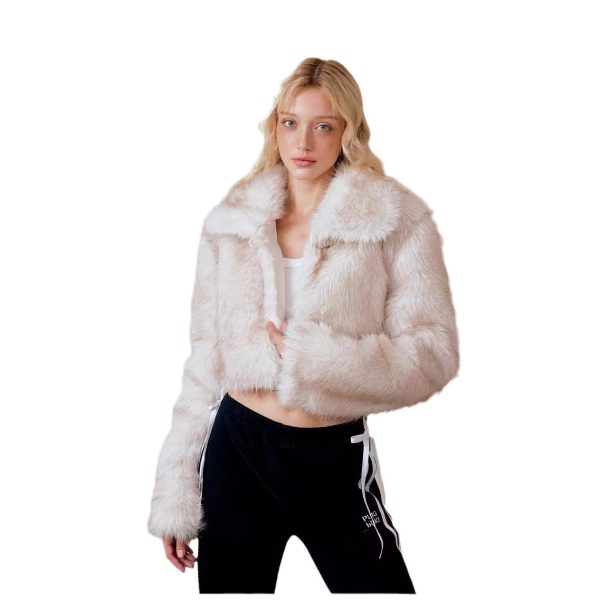 New mink fur coat short, cool and stylish fox fur women's versatile autumn and winter women's clothing - Image 5